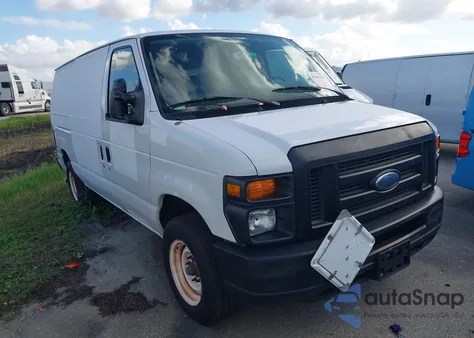 2012 Ford E-150 Commercial z USA, uszkodzony, nr VIN 1FTNE1EW4CDA53601